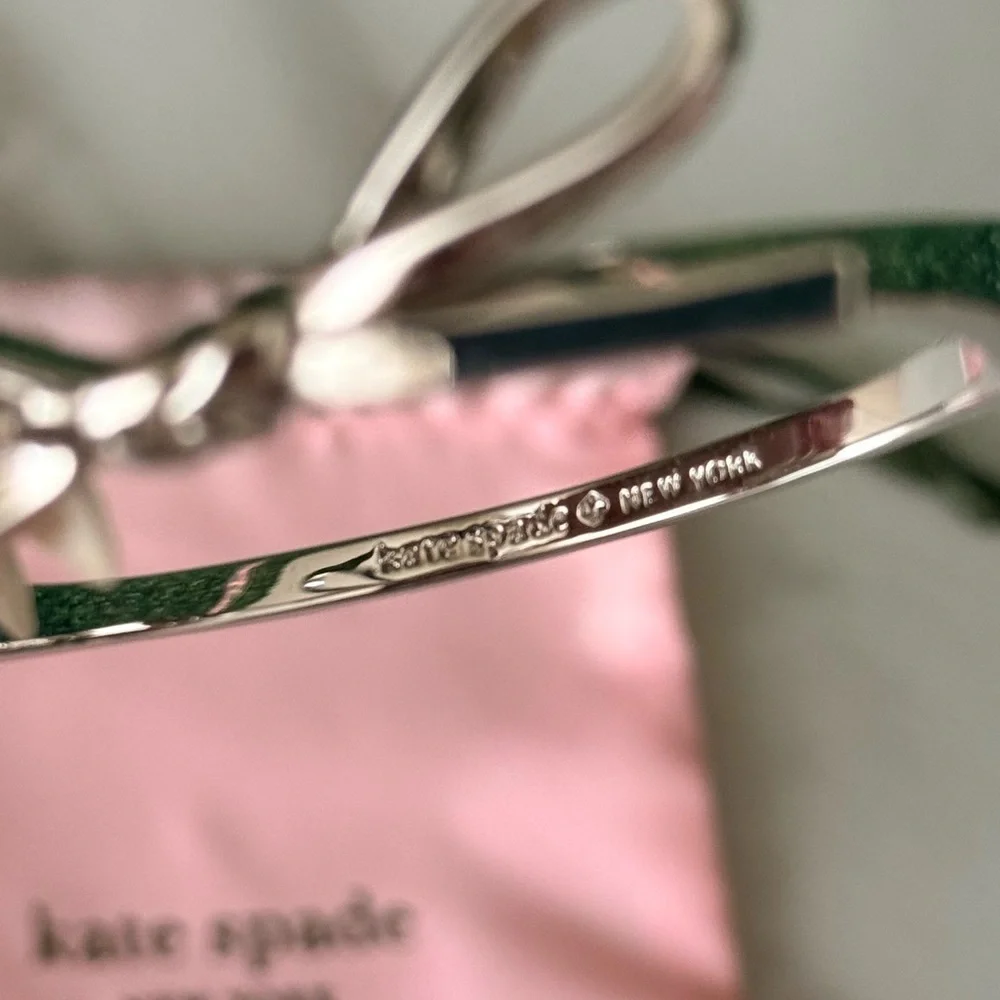 Kate Spade Silver Bow Bracelet - Picture 3 of 4